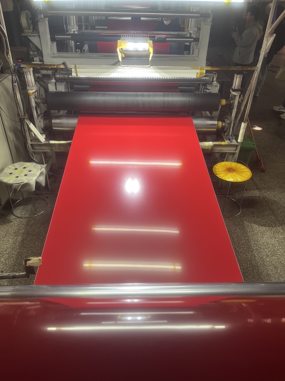 Red Color Aluminum Coil