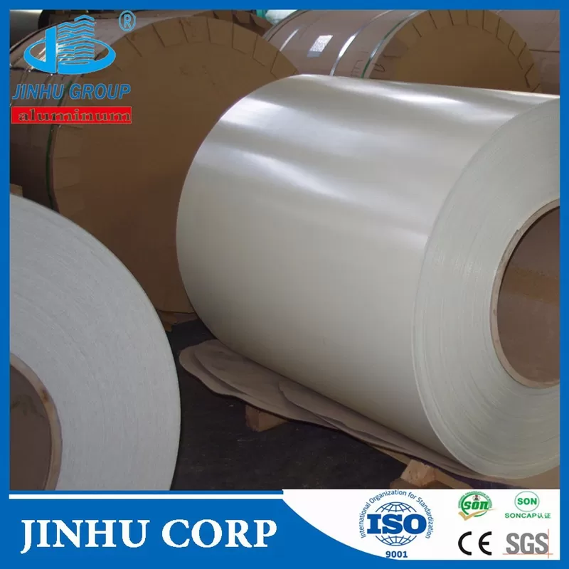 Scratch resistance color aluminum coil