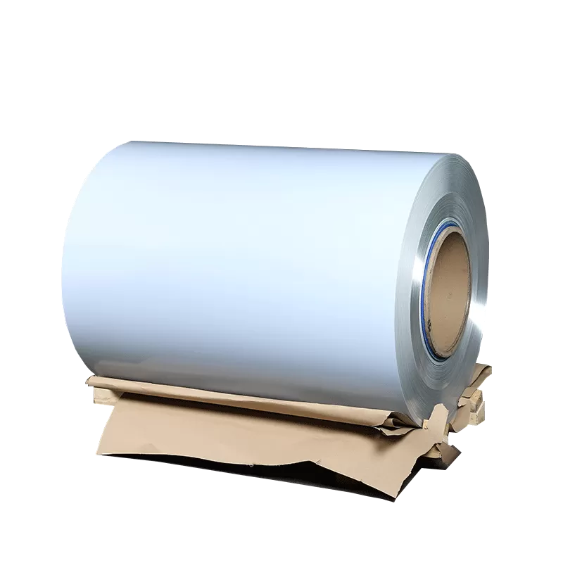 White color aluminum coil