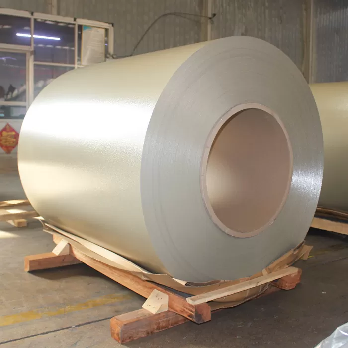 Color coated aluminum coil