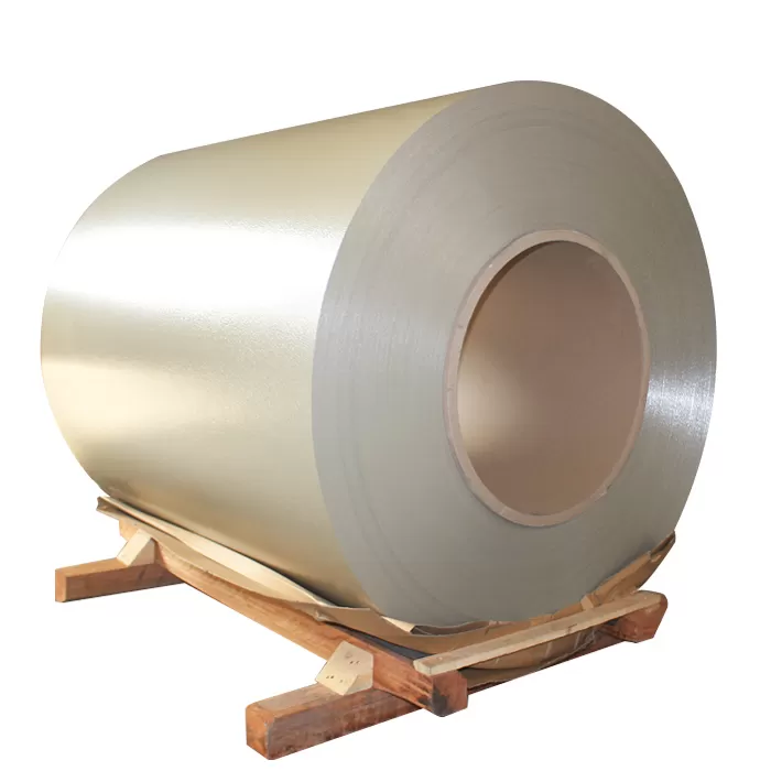 Color coated aluminum coil