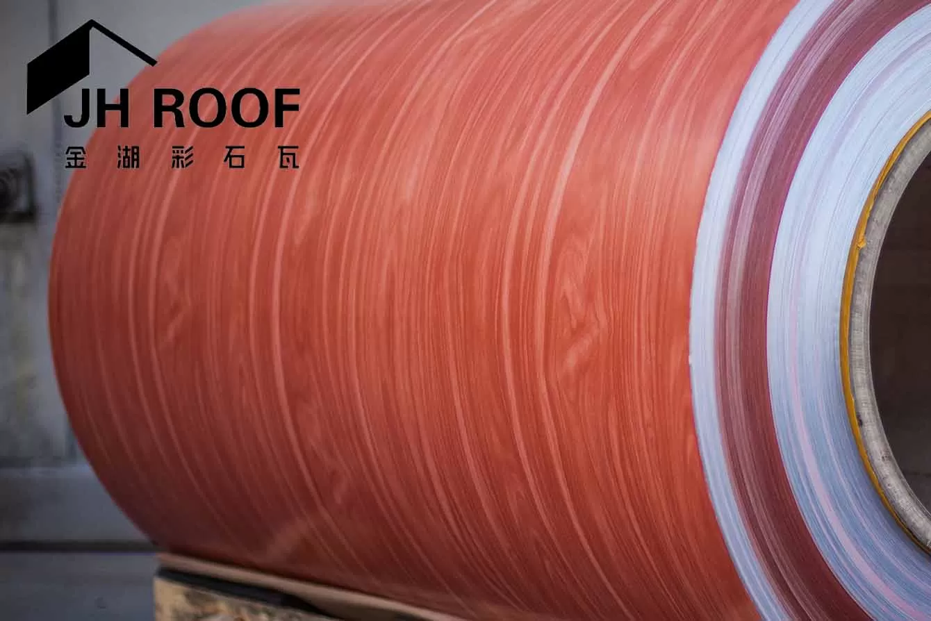 Red Color Aluminum Coil For Embossing Materials