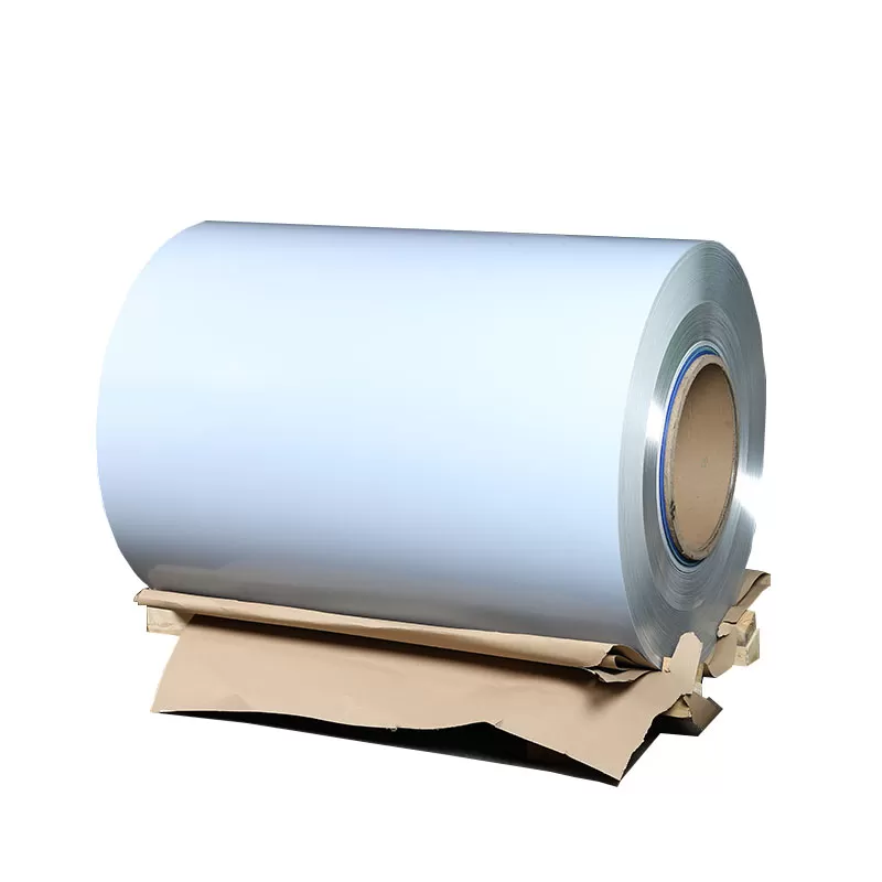 White Aluminum Trim Coil