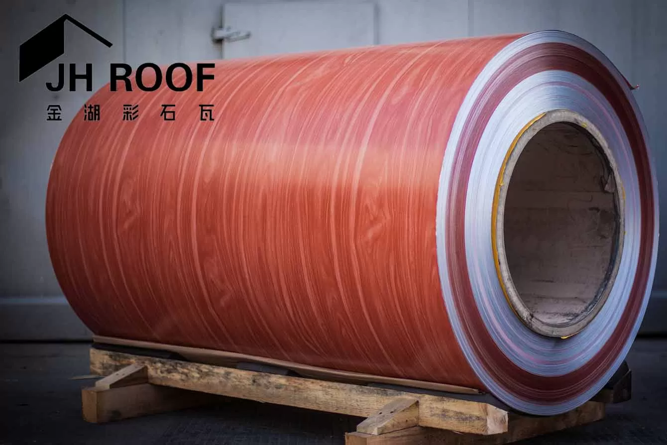 Aluminum Trim Coil Wood Grain