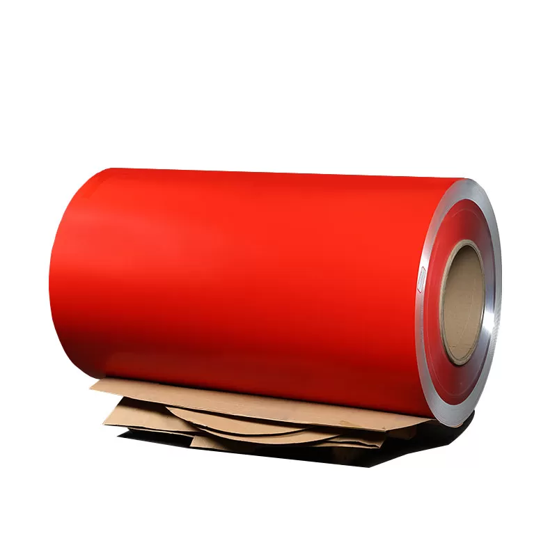 Red Color Aluminum Coil