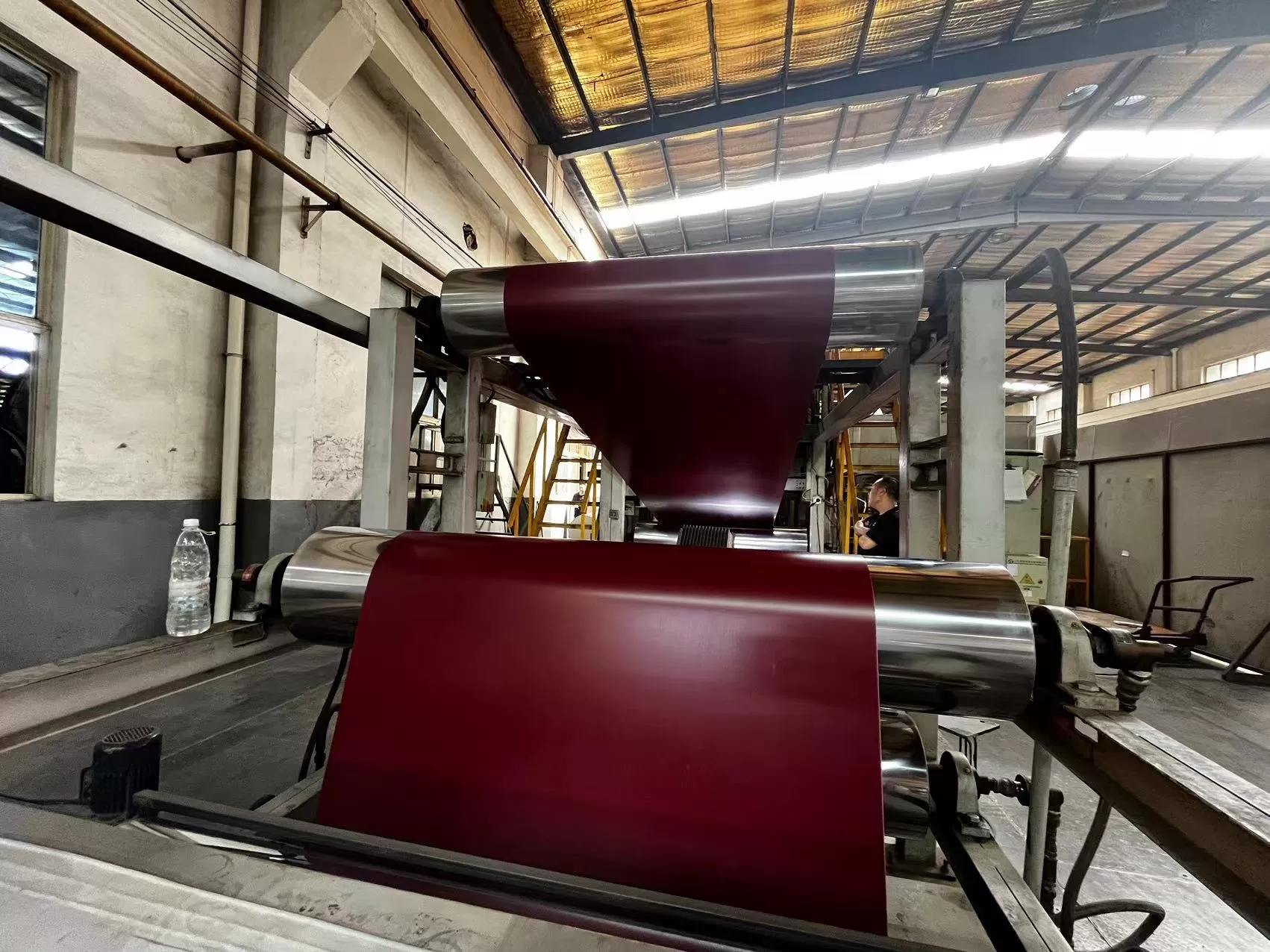 Wine Red Color Aluminum Coil